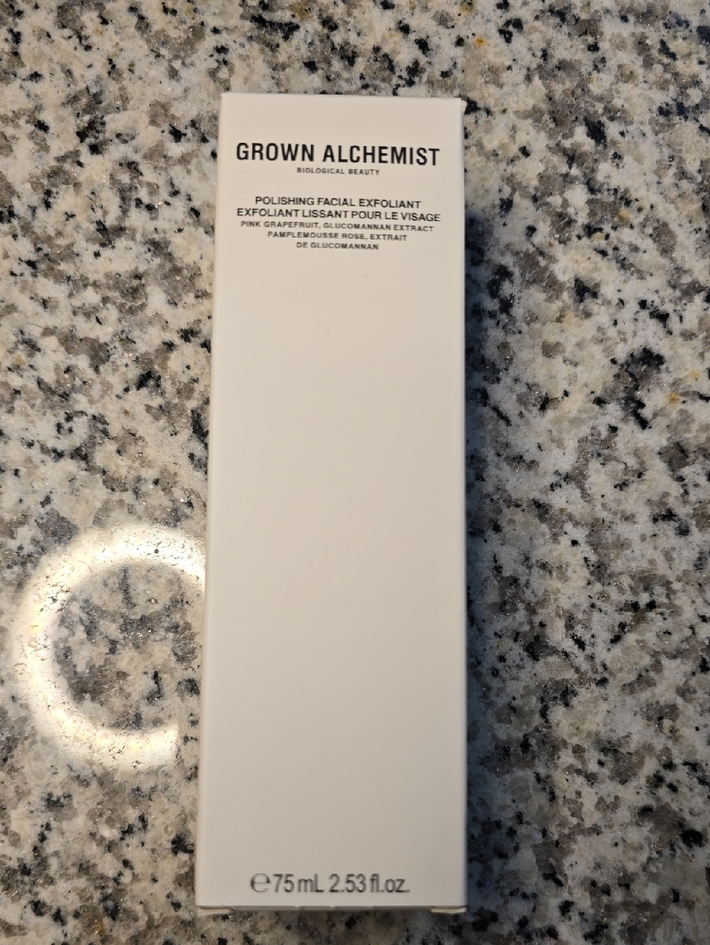 Grown Alchemist Polishing Facial Exfoliant — White Minimal Box